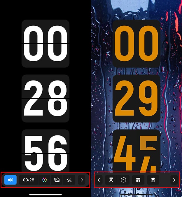 cách cài đồng hồ sạc pin iPhone