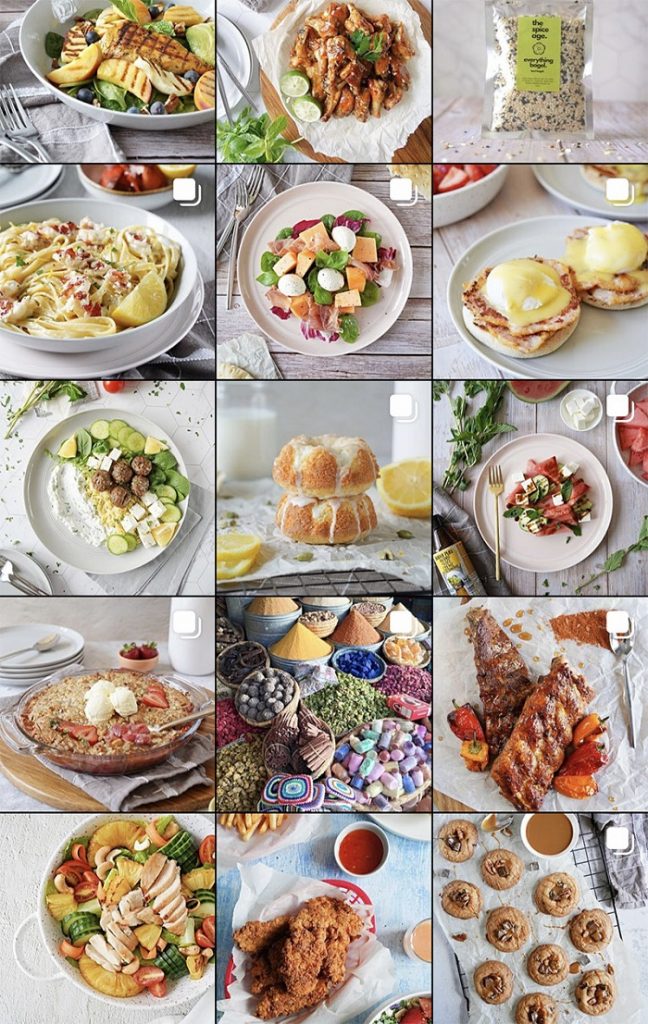 Các bài post trên Instagram nên có sự thống nhất về mặt nội dung