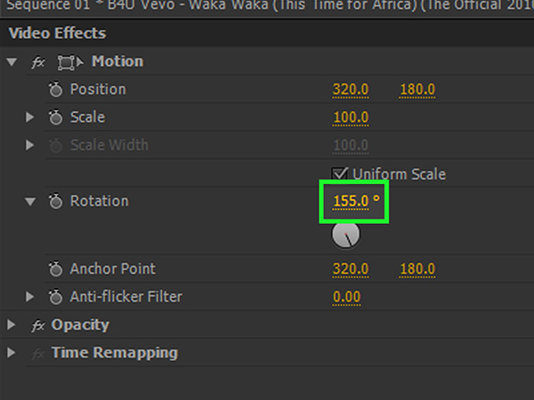 Bạn hoàn toàn có thể lật ngược video bằng phần mềm Premiere
