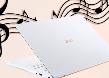 cách nghe nhạc khi gập laptop