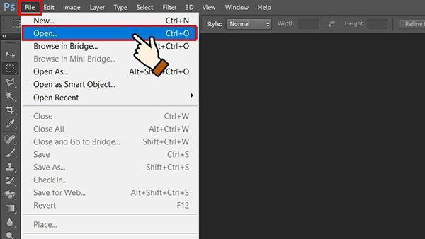 Cách tăng độ nét ảnh bằng Photoshop