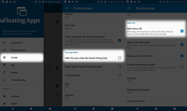 Cách thu nhỏ màn hình Samsung bằng Floating Apps (3)