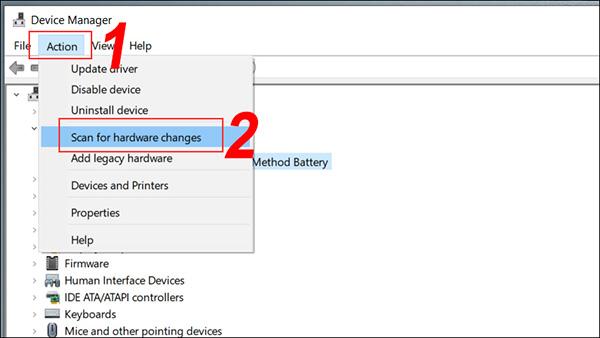 Cài đặt lại Driver của pin laptop (2)