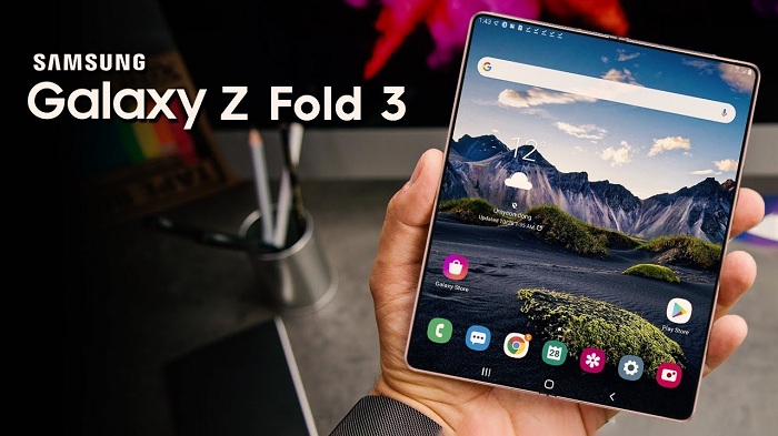Ảnh minh họa Galaxy Z Fold 3