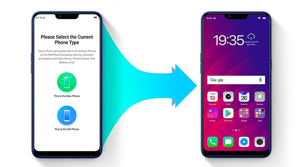 Chuyển tin nhắn từ Android sang Android bằng OPPO Clone Phone