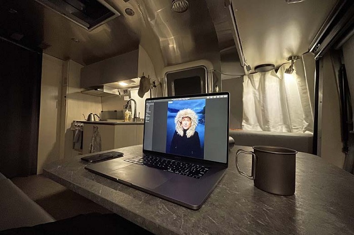 Chụp ảnh trong nhà bằng camera góc rộng