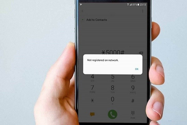 Tại sao điện thoại Samsung Galaxy không được đăng ký vào mạng