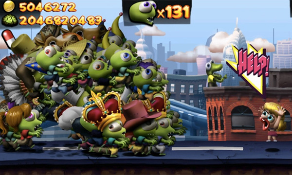 Game giải trí Zombie Tsunami