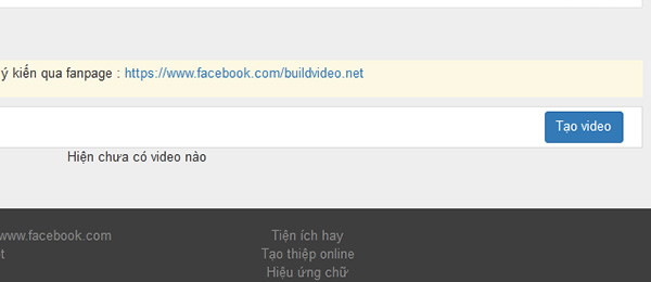 Cách ghép nhạc vào ảnh online bằng buildvideo.net (1)