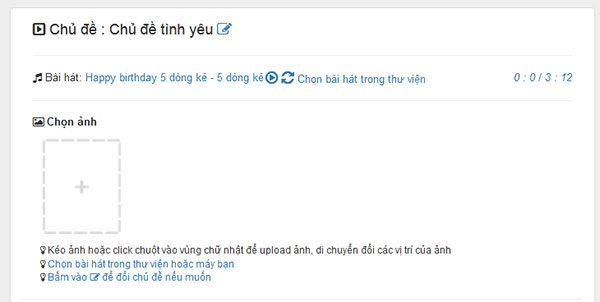 Cách ghép nhạc vào ảnh online bằng buildvideo.net (3)