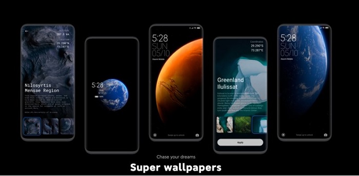 Chế độ siêu hình nền được hi vọng cập nhật trong MIUI 13