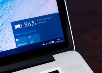 Cài đặt hiển thị pin trên laptop win 10