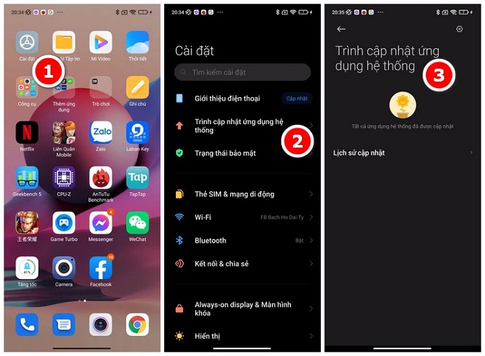 hướng dẫn sử dụng Redmi Note 10S