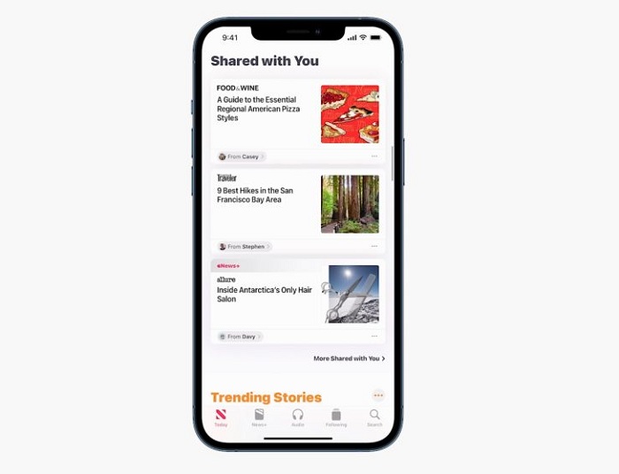 Ứng dụng tin nhắn có thêm tính năng mới