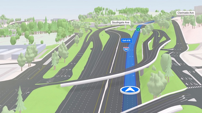 Ứng dụng bản đồ hiển thị chi tiết hơn