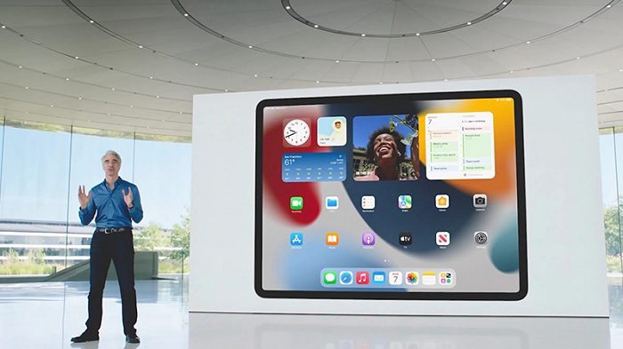 Giao diện iPadOS 15 trong sự kiện WWDC 2021