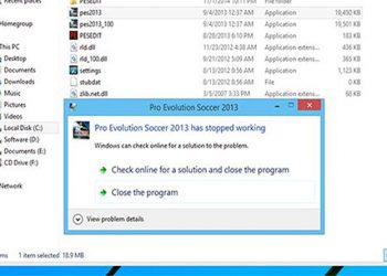 Lỗi Has stopped working