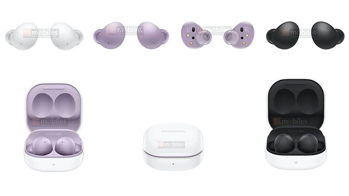 Hình ảnh Galaxy Buds 2 rò rỉ