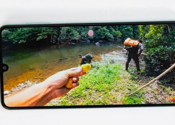 Đập hộp Galaxy A22