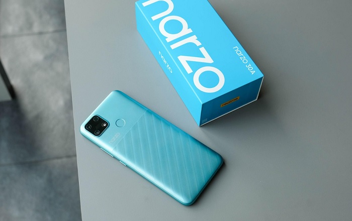 Mở hộp Realme Narzo 30A