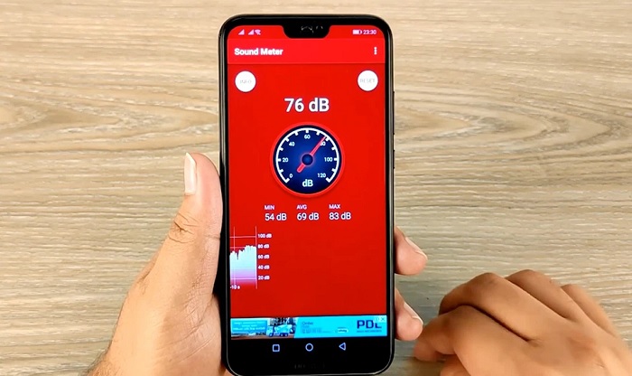 Phần mềm Sound Meter