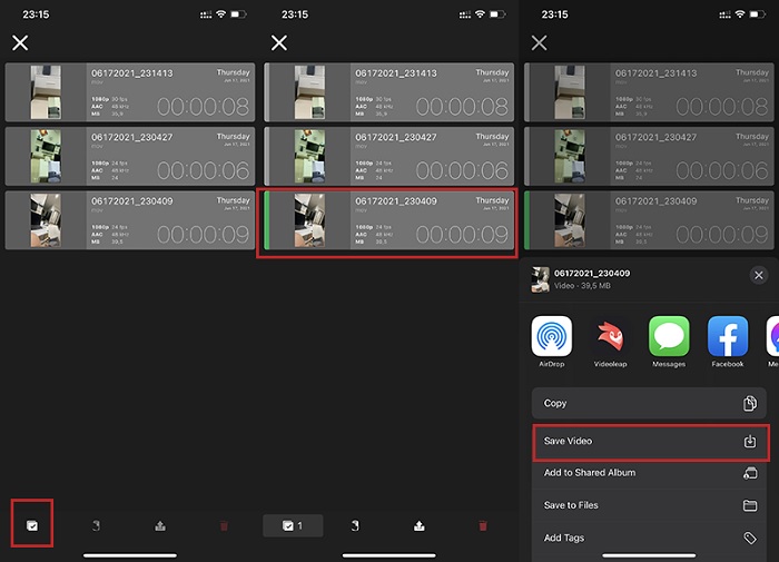 Chia sẻ video hiển thị kép