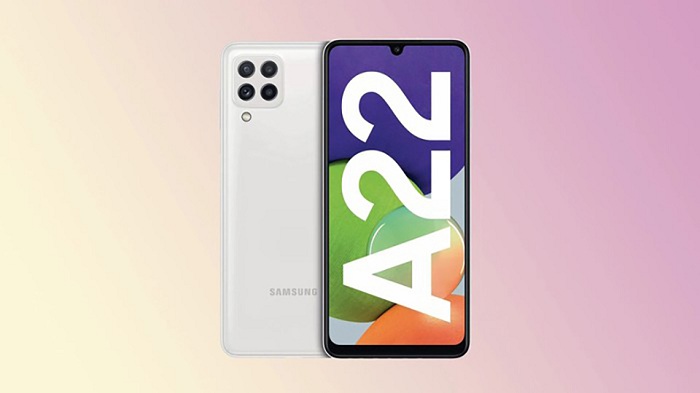 Galaxy A22 4G đặt đèn flash LED bên ngoài cụm camera