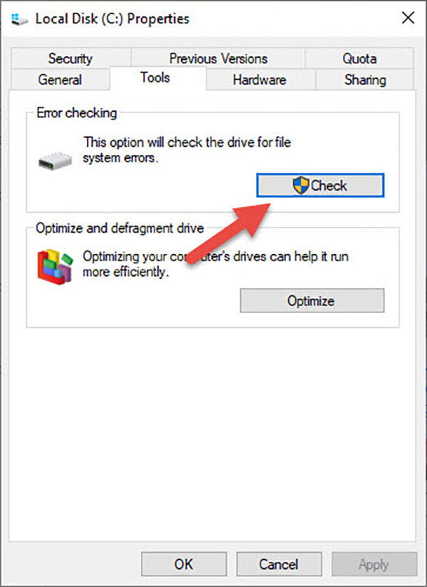 Sửa lỗi do ổ cứng bị lỗi hỏng (1)