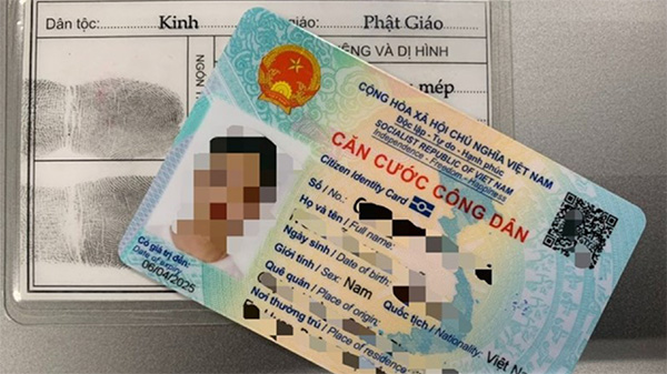 Căn cước công dân gắn chip