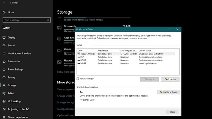 Thêm nhiều cải tiến trong ứng dụng Cài đặt
