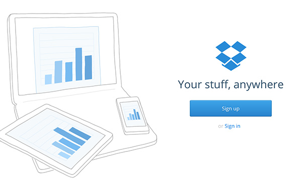Ứng dụng Dropbox là ứng dụng lưu trữ đám mây
