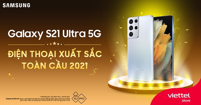 Galaxy S21 Ultra 5G đạt giải Điện thoại Xuất sắc Nhất tại MWC 2021