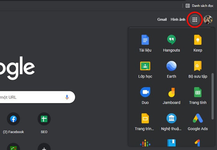 Sử dụng ứng dụng Google Chrome để sử dụng Google Keep