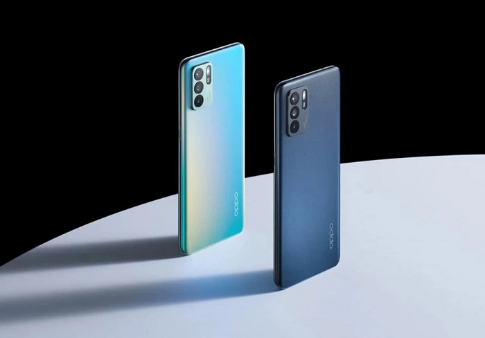 Ảnh báo chí của OPPO Reno6 Z 5G với 2 tùy chọn màu sắc