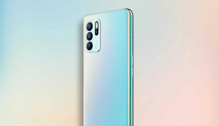 OPPO Reno6 Z 5G phiên bản màu Aurora