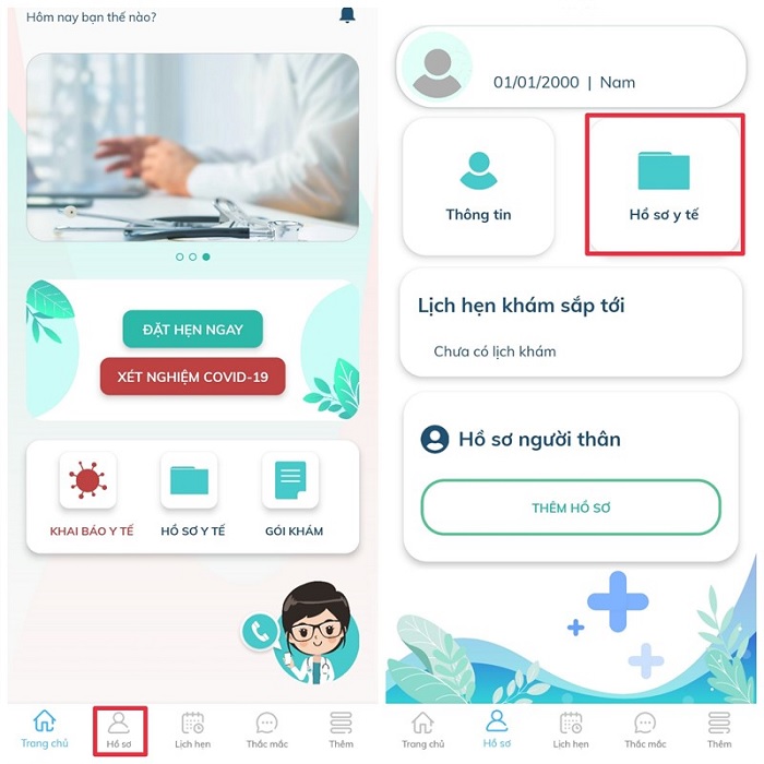 cách đăng ký xét nghiệm COVID-19