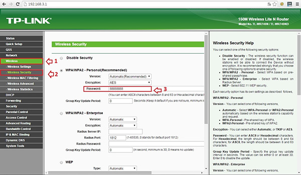 Cách cài đặt wifi TP-Link bằng máy tính (1)
