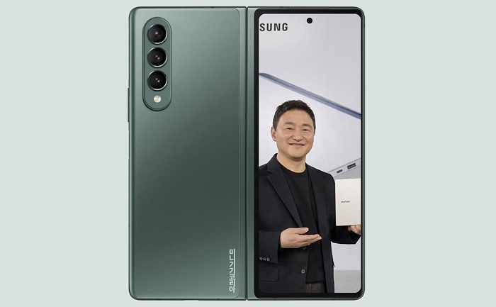 Ảnh minh họa Galaxy Z Fold3
