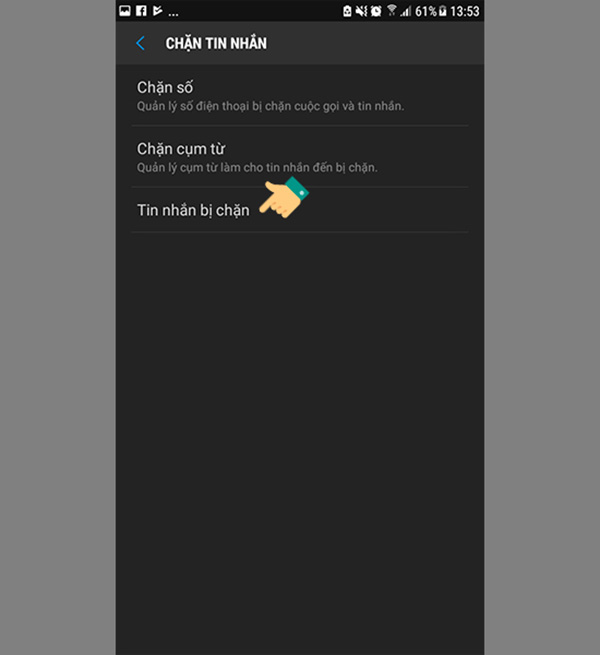 Chặn số điện thoại trên Android có nhắn tin được không? (1)