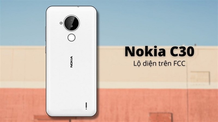 Nokia C30 sở hữu thiết kế đơn giản nhưng đầy tinh tế