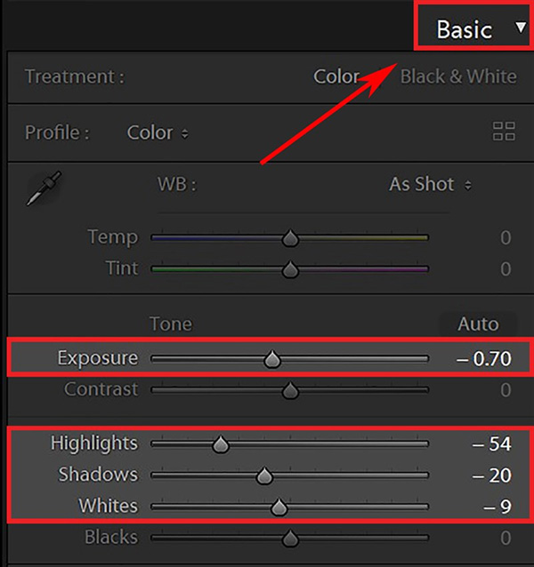 Cách cứu sáng ảnh bằng Lightroom trên máy tính (2)