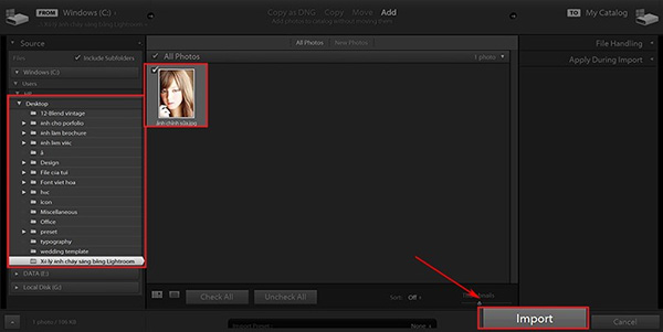 Cách cứu sáng ảnh bằng Lightroom trên máy tính