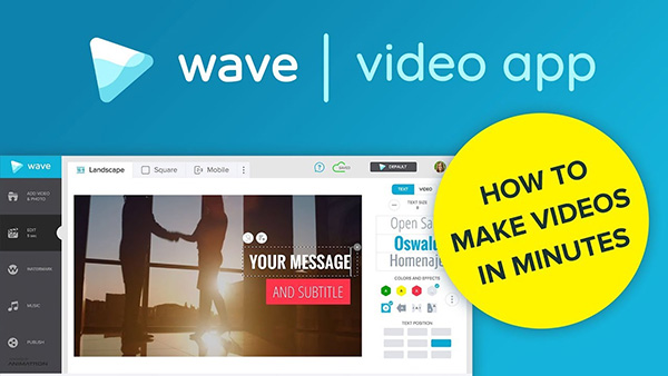 Cách ghép ảnh thành video Online miễn phí sử dụng Wave.Video
