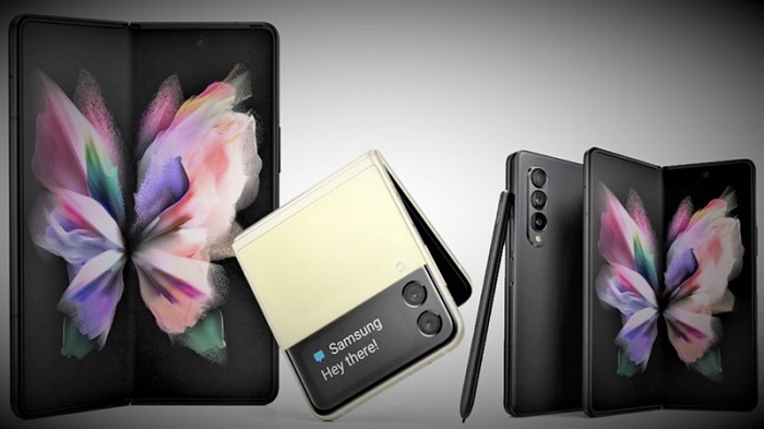 Ảnh render Galaxy Z Fold 3 và Galaxy Z Flip 3 rò rỉ trước đó