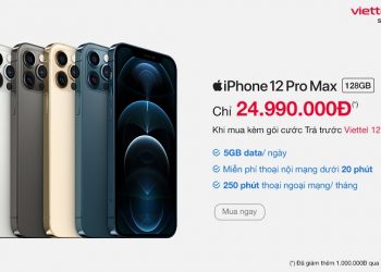 mua iPhone chính hãng kèm gói cước trả trước