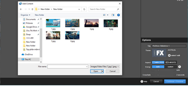 Cách làm video nhạc ghép ảnh trên máy tính bằng ProShow Producer (4)