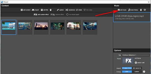Cách làm video nhạc ghép ảnh trên máy tính bằng ProShow Producer (5)