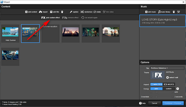 Cách làm video nhạc ghép ảnh trên máy tính bằng ProShow Producer (7)