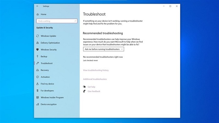 Chọn Playing Audio > Run the troubleshooter