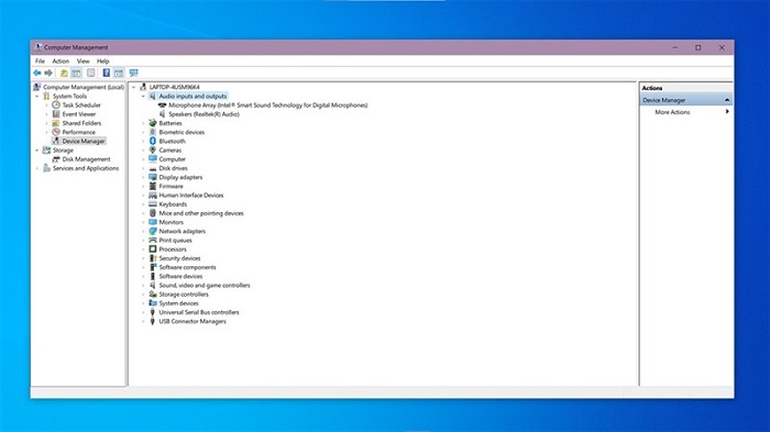 Click chuột phải vào tai nghe chọn Update driver